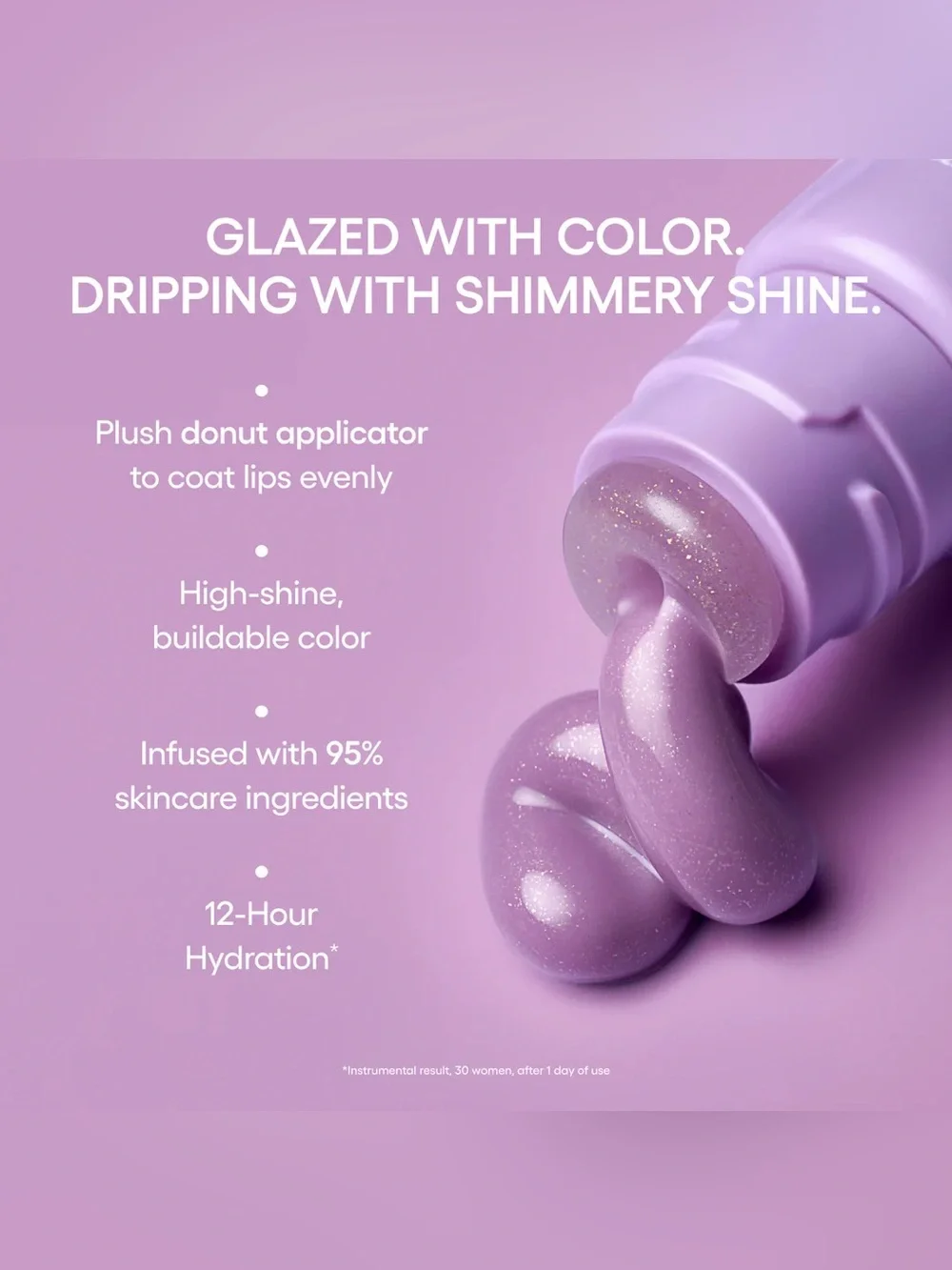 Laneige Lavender Frosting Glaze Craze Tinted Lip Serum • Limited Edition